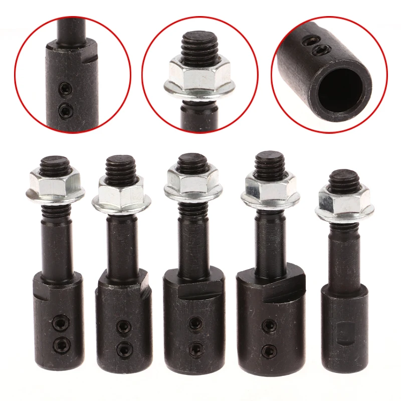 

10mm Spindle Adapterf For Grinding Polishing 5mm/6mm/8mm/10mm/12mm/14mm/16mm Shaft Motor Bench Grinder