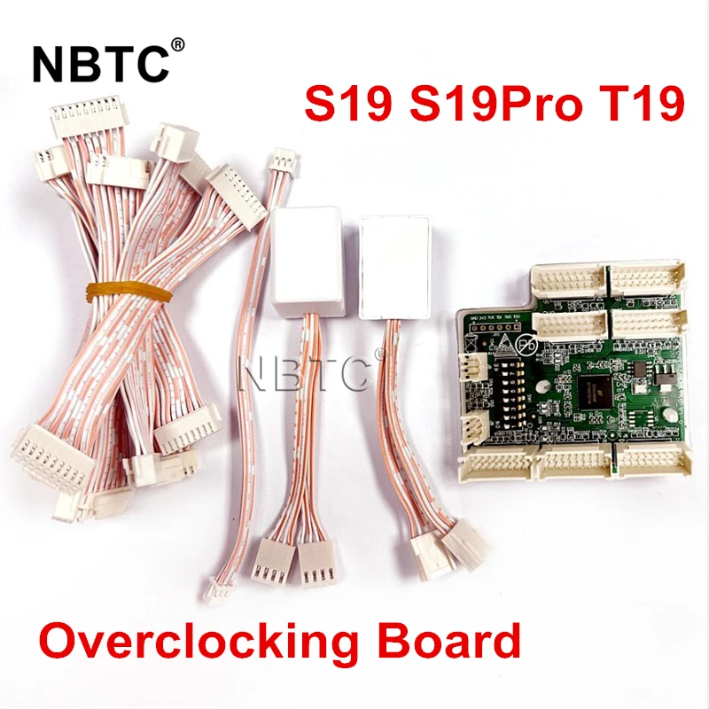 

Antminer Motherboard S19 S19 pro T19 overclocking board Control Board for oil-cooling or Air-cooling Upgrade 18% to 30%