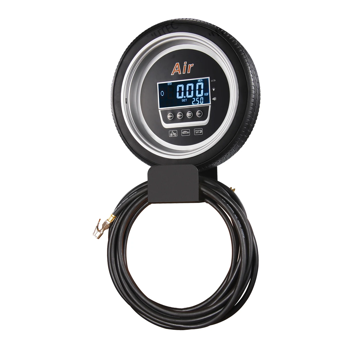 Professional Wall-Mounted Digital Tire Inflator - Safe and Automatic for Car Repair Shops