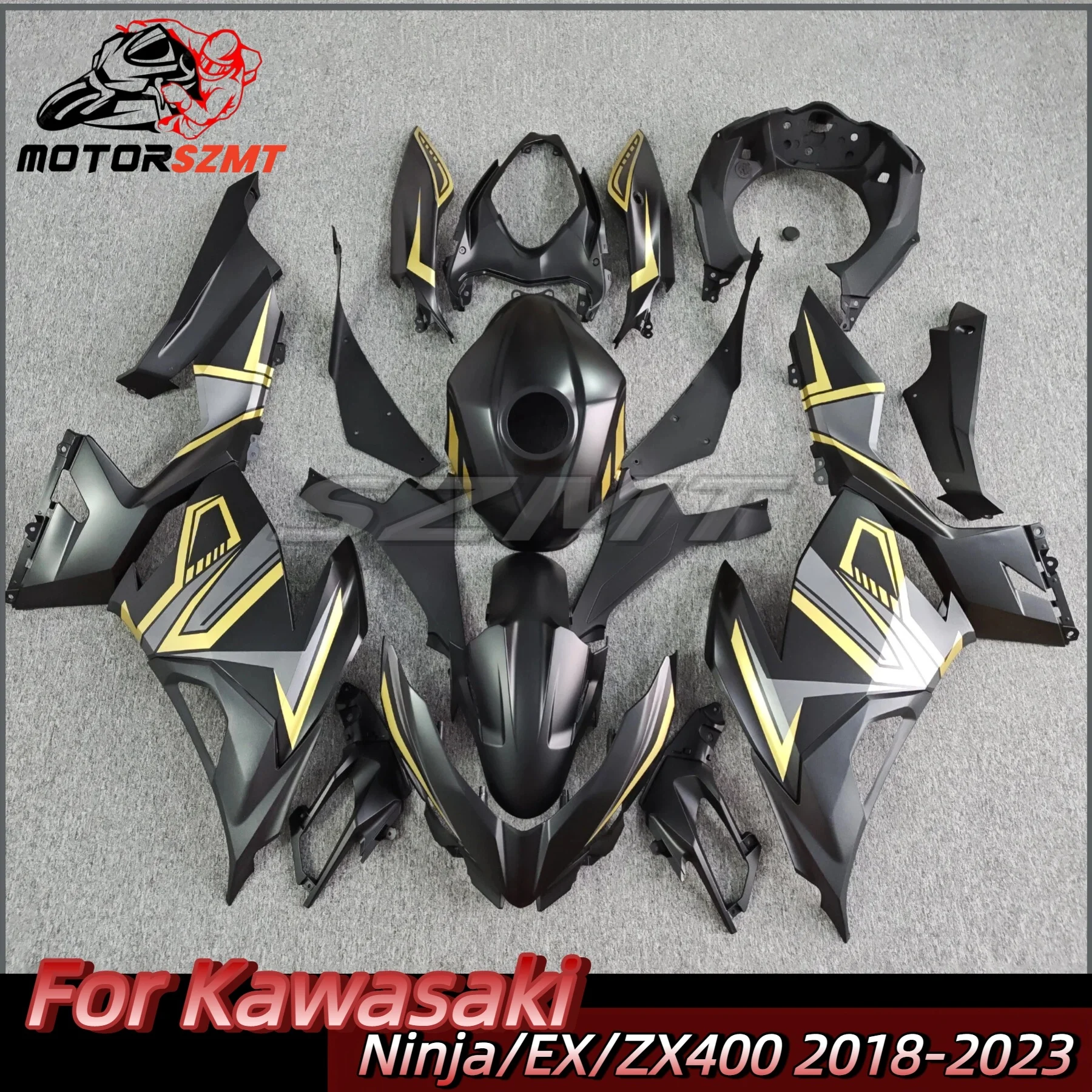 

Motorcycle fairing fits For Ninja 400 18 19 2021 22 23 ZX400 EX400 2018 2019 2020 2021 2022 2023 Fairing Colorful