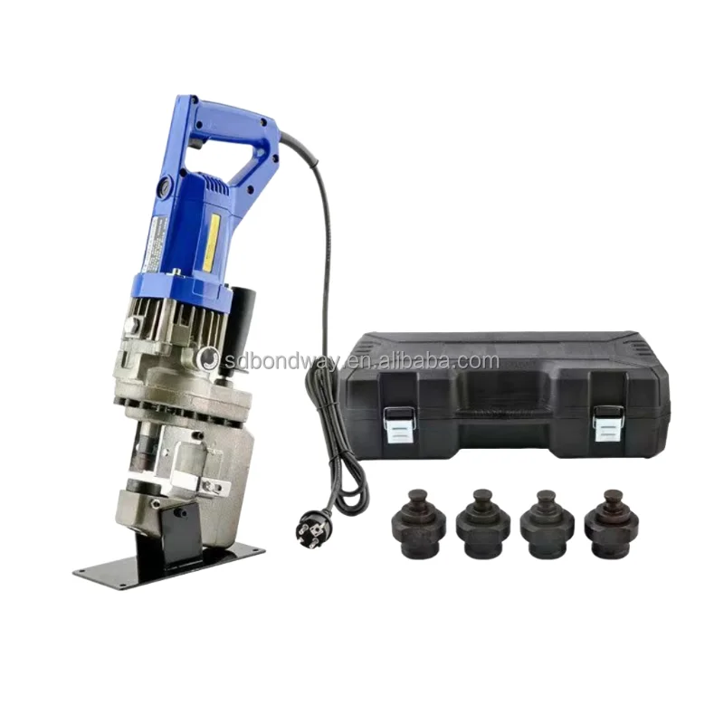Electric Punching Machine MHP-20 Portable Angle Steel Channel Steel Flat Iron Fast Cross Arm Punching 1-Year Warranty