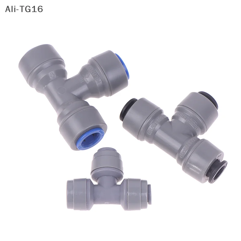 البلاستيك المحملة توصيل سريع الأنابيب موصل الخرطوم دفع في المناسب 6.35/8/9.5 مللي متر المحملة قطعة البيرة تخمير أجزاء البيرة