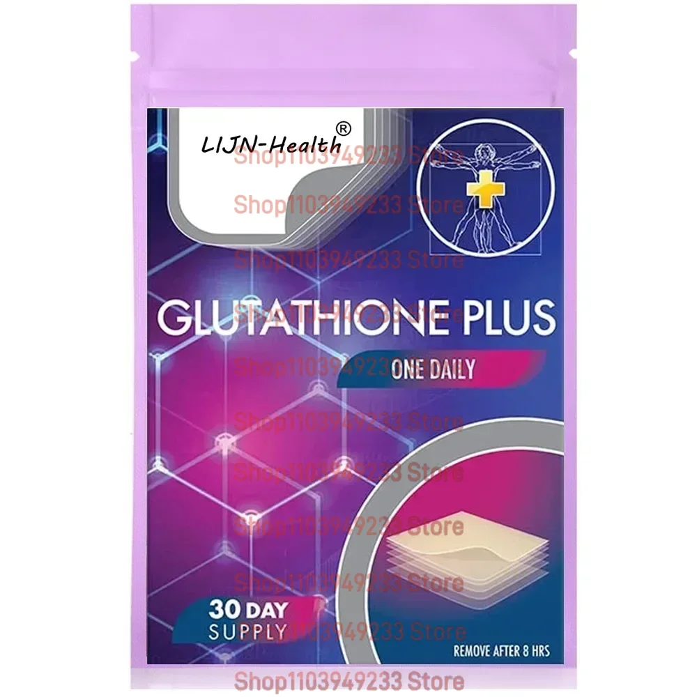 Glutathione Plus Transdermal Patches Superior Absorption and Efficacy - 30 Patches 30 DayS Supply