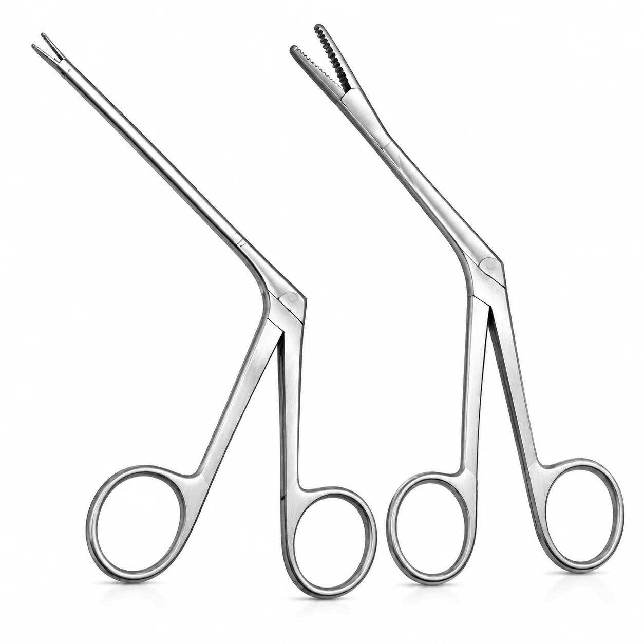 Medical Ear Wax Removal Pincers Micro Crocodile Clip Earwax Removal Tool Ear Cleaning Operation Pincers