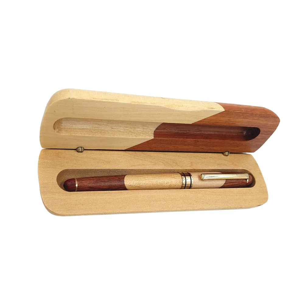 

Signature Pen Set School Supplies Office Stationary Ball-point Stitching Wooden