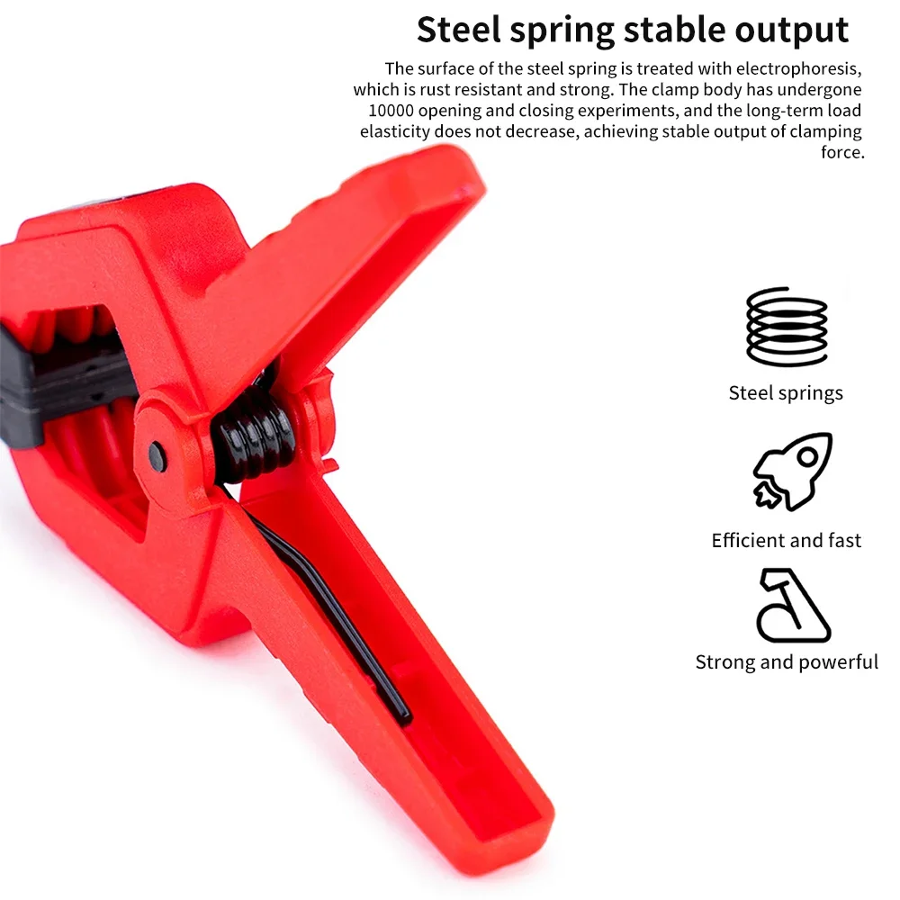 2/4/20 Stuks Naadloze Extra Klemmen Met Siliconen Anti-Slip Pad Model Gereedschap Kit Fit voor Hobby Model Craft Diy Accessoires