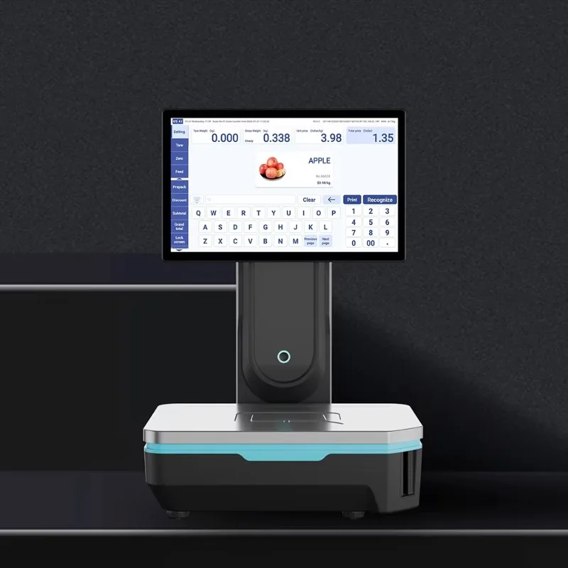 Weighing Cash Register Integrated Scale Cashier Scale Proportional POS Cash Register System Weighing Cash Register