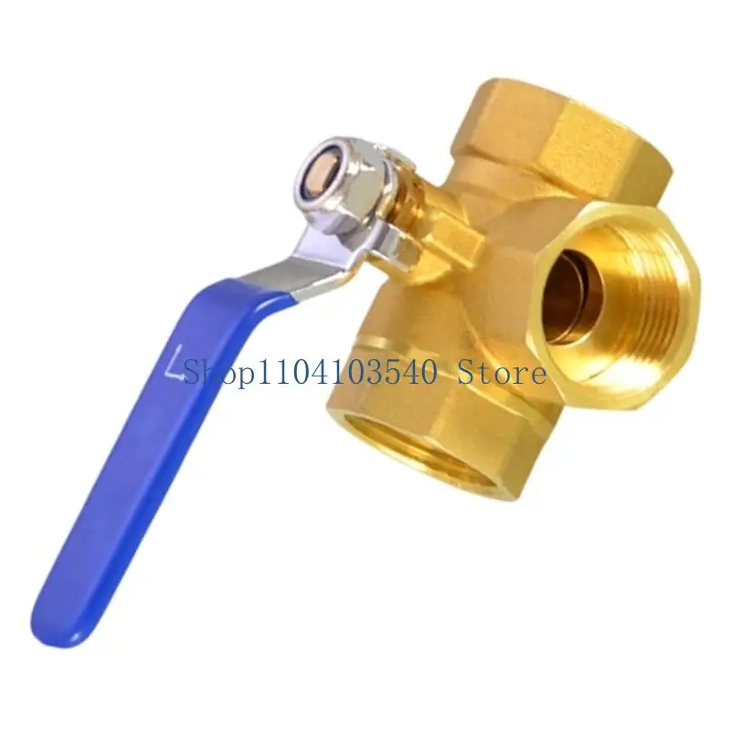 

02DC Латунные шаровые краны типа L, трехходовые, отличающиеся высокой прочностью и уплотнением для трубопроводной арматуры в