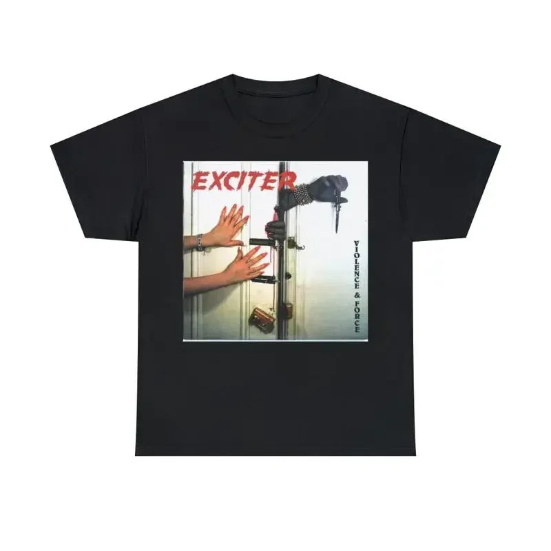 EXCITER Violence and Force Men's Short Sleeve T Shirt