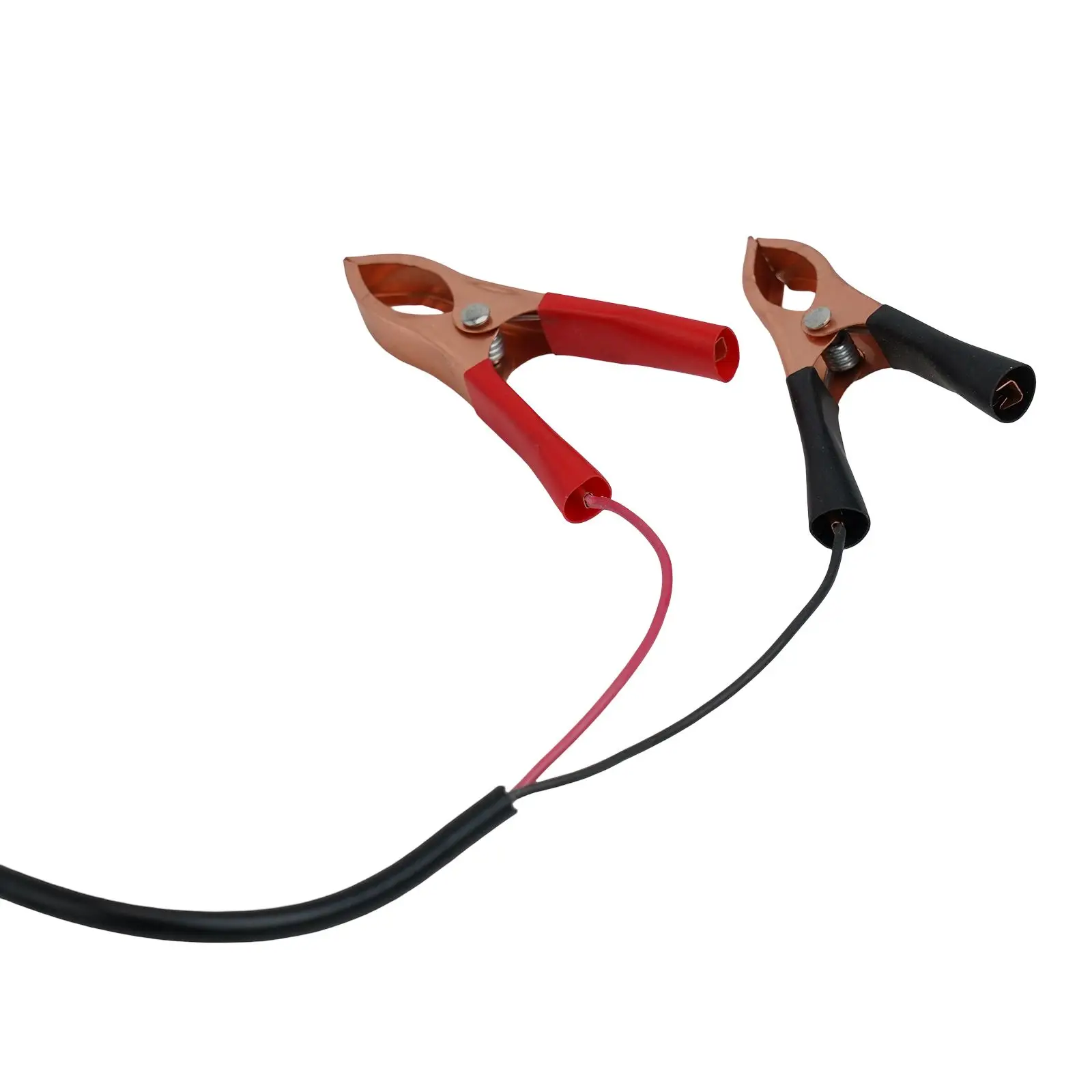 DC to USB Car Charging Adapter 4 Ports 8 30V Input 5V 3A Output with Battery Clip Connectors for Phones Tablets and More