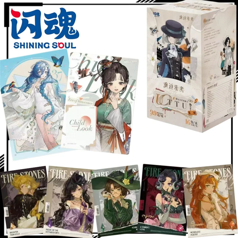 

Shining Soul Official Reverse: 1999 Collectible Cards Cartoon Ulrich Game Card Collection Anime Merchandise Trendy Toys