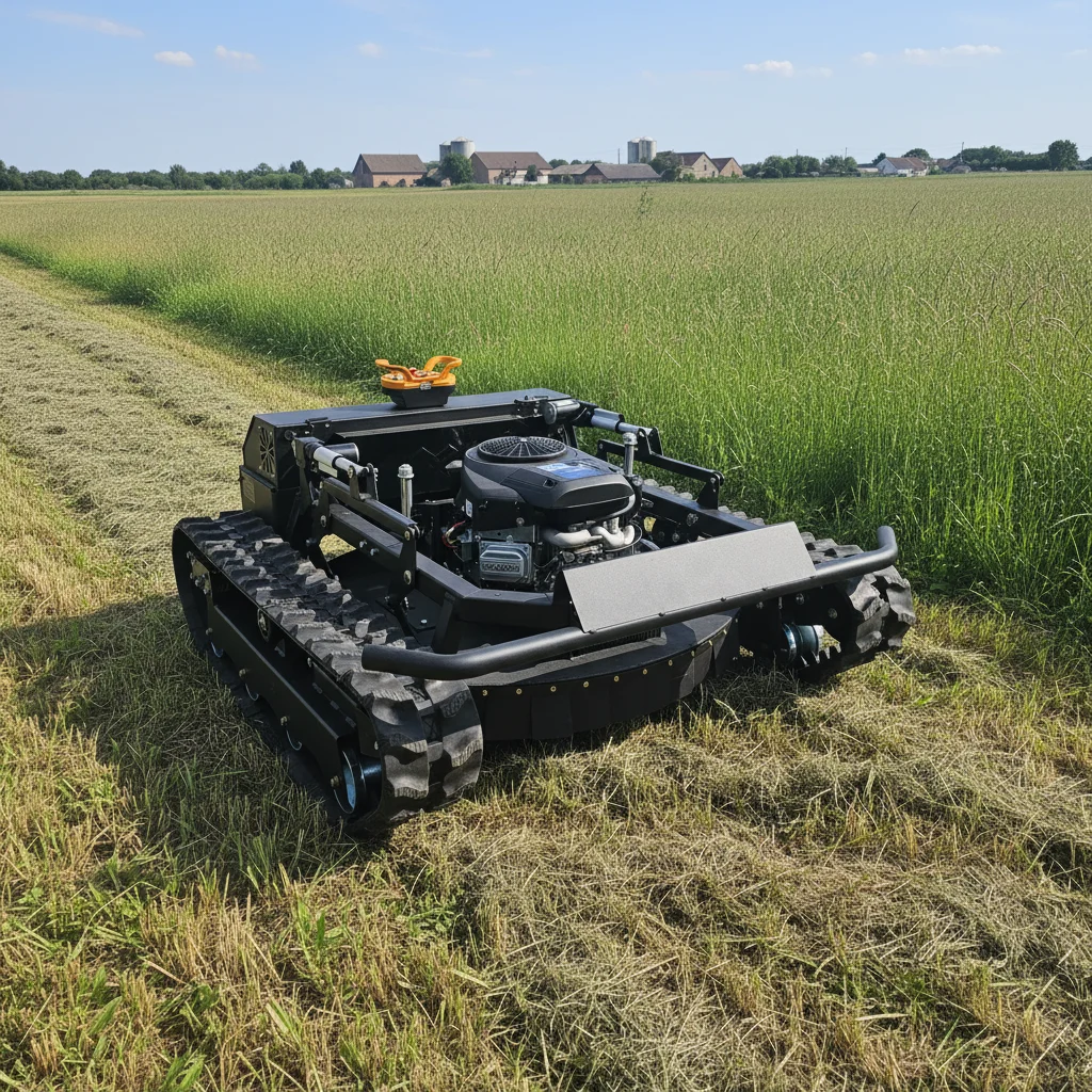 

Customize Mini Crawler Lawn Mower Compact Size Efficient Weed Trimmer Equipment