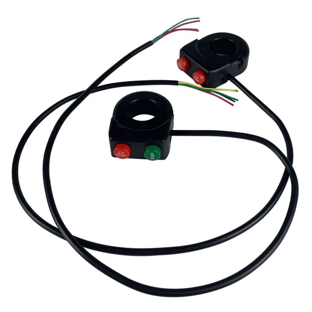 22mm Motorcycle ABS Low Beam Handlebar Switch Horn Headlight Combination Button Switches Bike Scooter Universal Headlamp Switch image 6