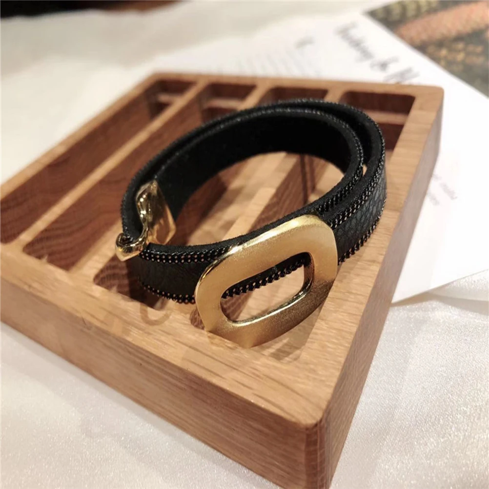 

Black Short Stylish Fashion Woman Choker Solid Clavicle Necklace Elegant Neck Decoration Party Banquet Woman Choker