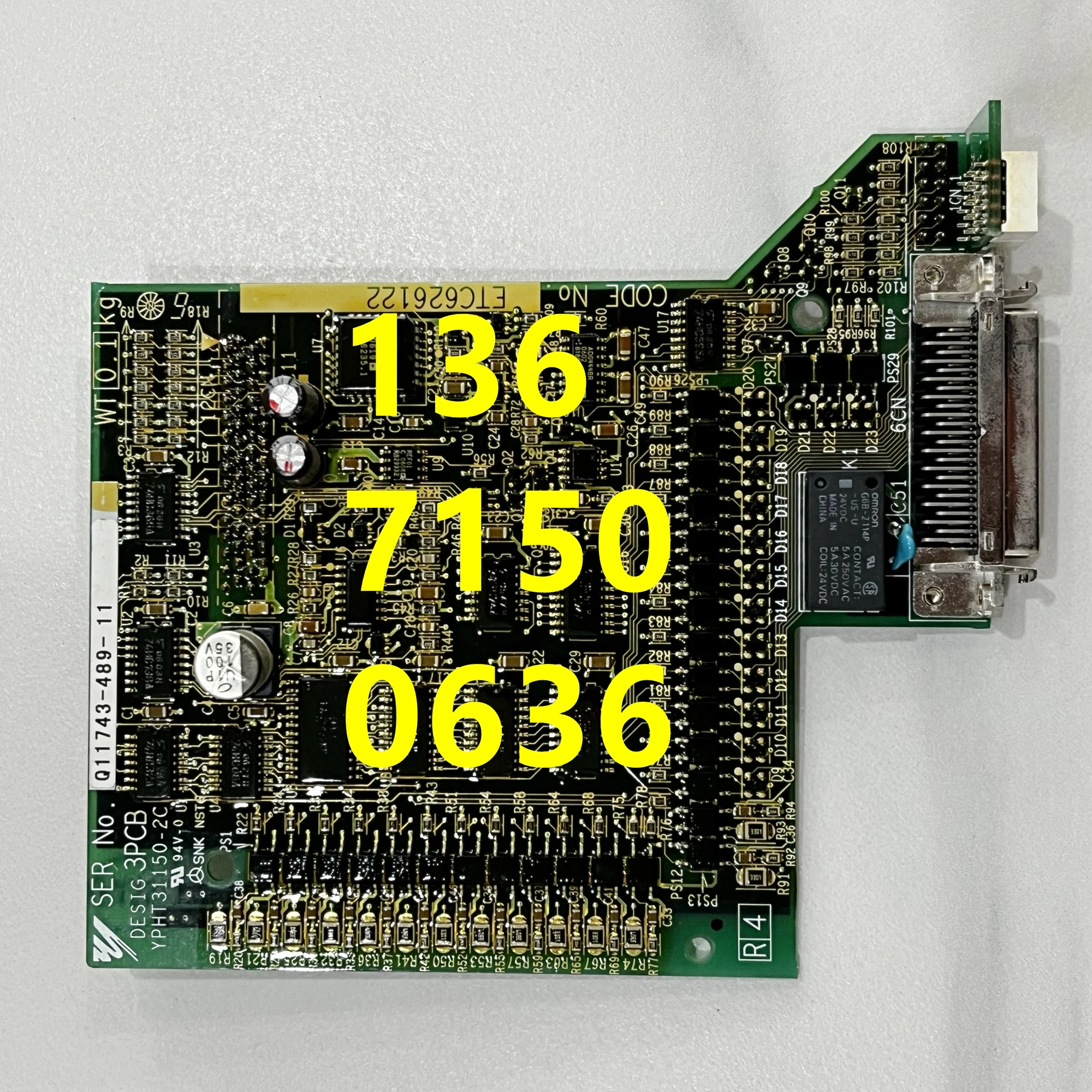 USED VS-626M5 Card Q11743-489-11  In the warehouse ready for delivery