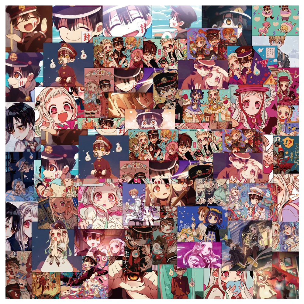 10/30/60pcs Toilet-bound Hanako-kun Anime Stickers Cute Yashiro Nene Yugi Amane Cartoon Decals for Laptop Notebook Phone Guitar