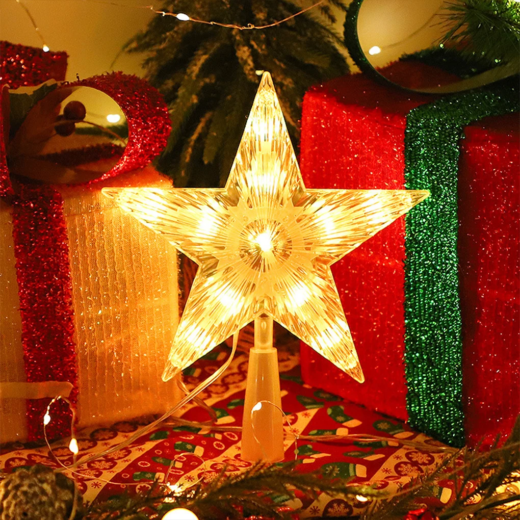 ABS Elegant Star For Christmas Decoration Timing Function Included Adopting Unique And Elegant