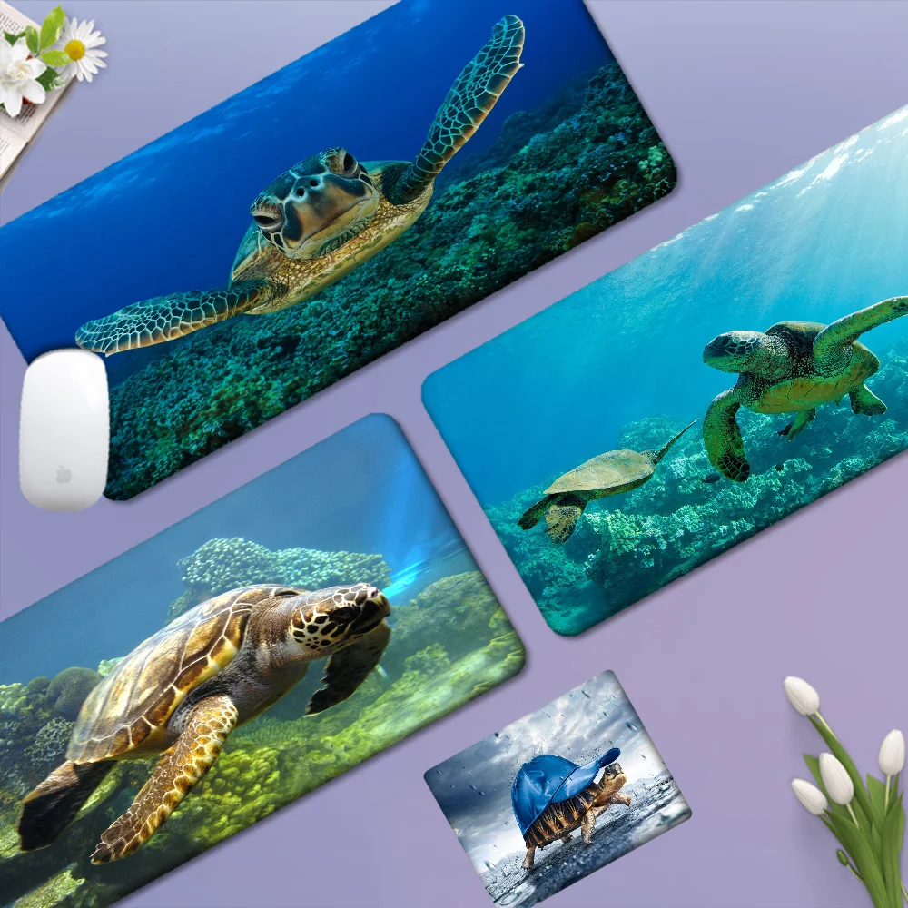 Tartaruga marinha grande xxl jogos computador portátil tapete de mesa mouse pad notbook mousepad gamer