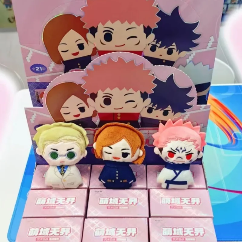 

Новый оригинальный Kayou Jujutsu Kaisen Dreamy Realm Unbounded слепая коробка брошь кукла Gojo Satoru товары Mystery Box подарки для детей