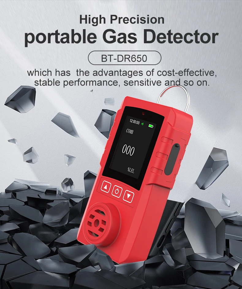 High Accuracy Industrial Ph3 Toxic 0-20ppm Portable Phosphine with Lcd Screen Display