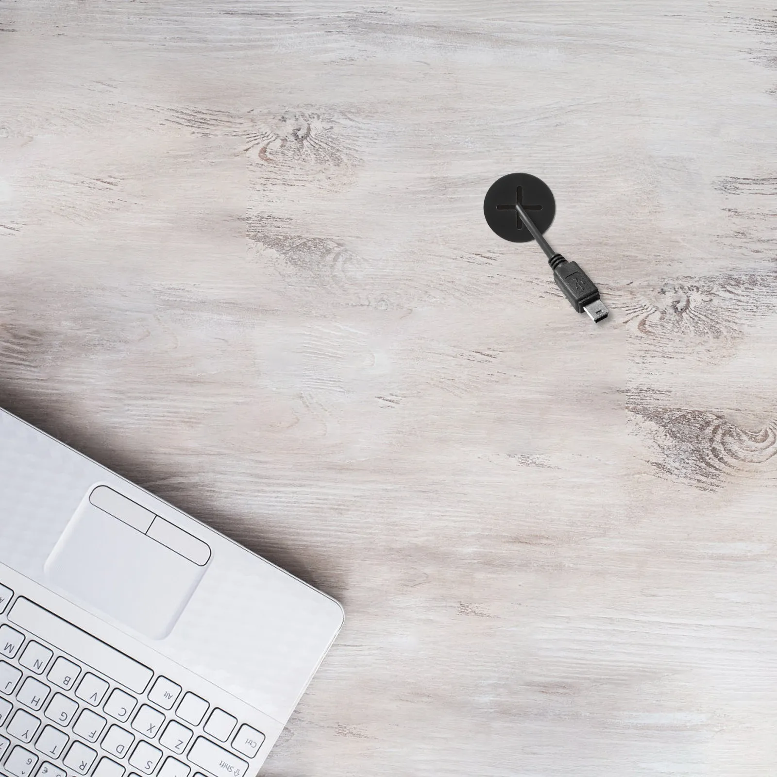 12Pcs 1 Inch Rubber Grommets for Wires Cord Management Desk Mount Cable Organizer Dustproof Hole Cover Furniture Accessory