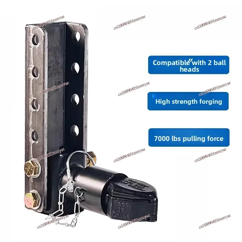 High and low adjustable connector Trailer ball cover Porous adjustable ball head connector