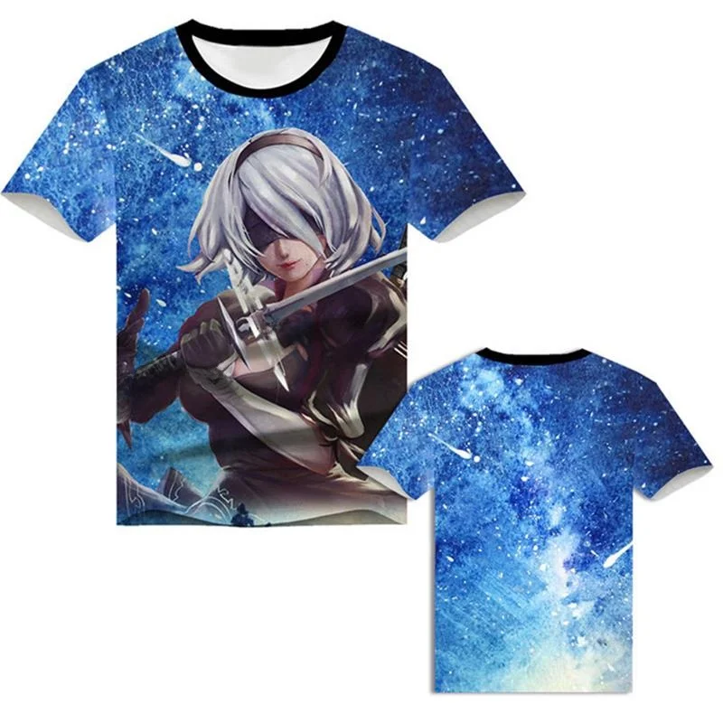 جديد وصول الرجال ort Sve تي شيرت نيل: عصر ميكانيكي طباعة الحرارة التسامي فضفاضة تناسب ربيع 2024 الكرتون أنيمي موضوع #2