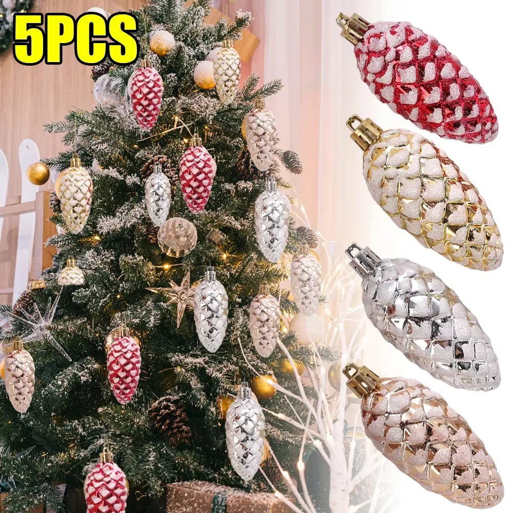 

Christmas Pine Cone Balls Tree Hanging Decoration