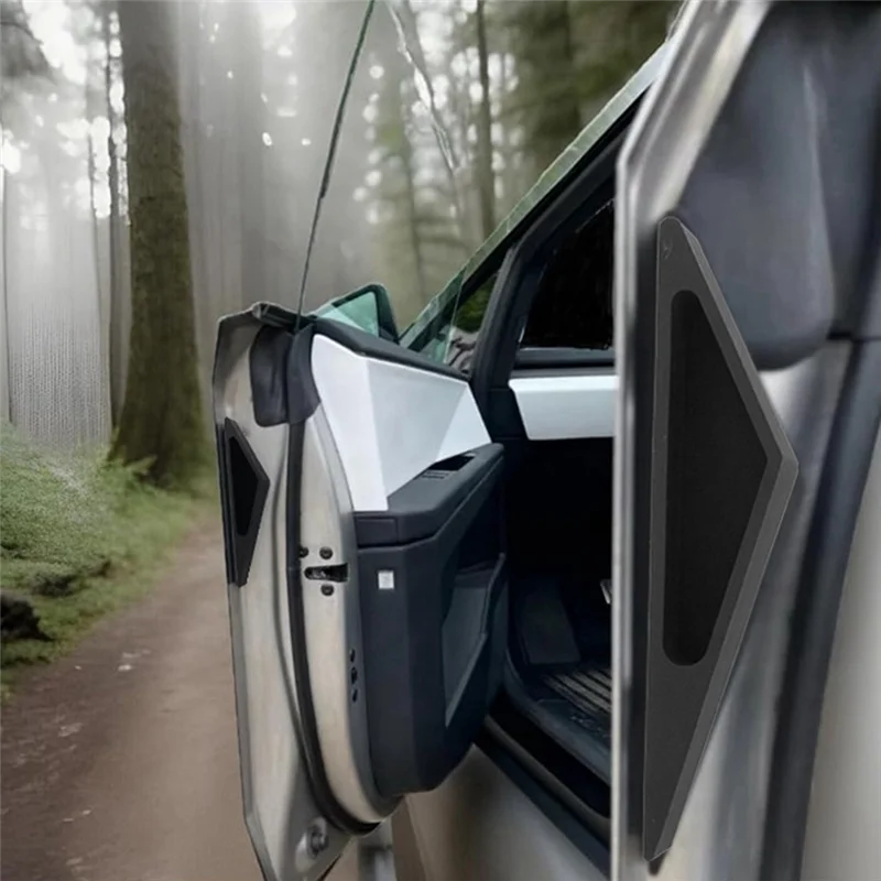 Efficientt-4Pcs Truck Door Handle For 2024 Tesla Cyber Pickup Fingerprint Resistant Door Handle Auto Modified Accessories view 5