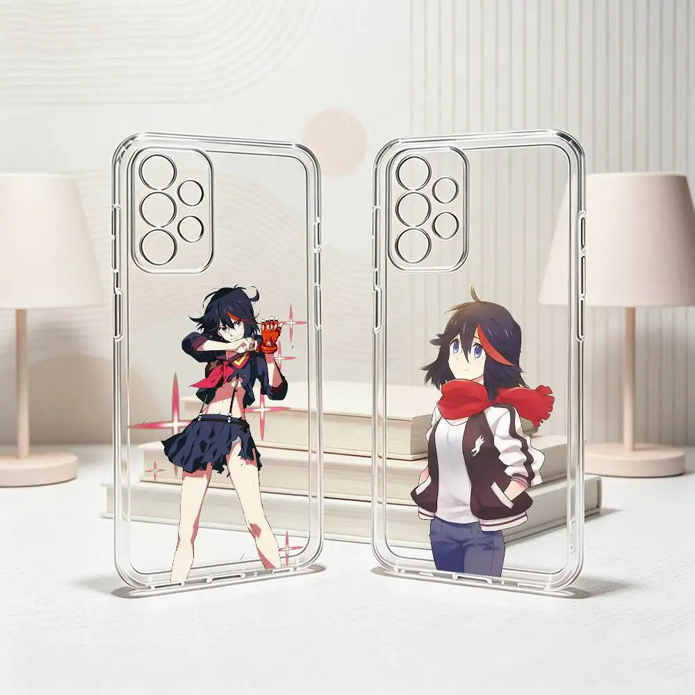 Kill-La-Kill R-Ryuko Matoi Phone Case For Samsung S25,S24,S21,S22,S23,S30,Ultra,S20,Plus,Fe Transparent Cover Gift
