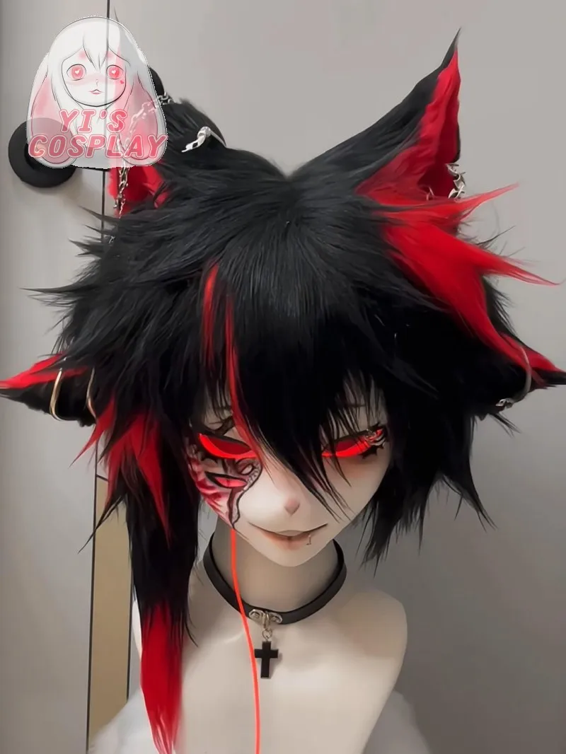 

Yis cosplay Handmade Custom Furry head Kigurumi Head Cosplay Kemono Fursuit Headsets Beast Customized Fursuit Kemono Head
