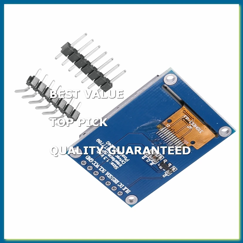 1.3 Inch Ips Hd Tft St7789 Drive Ic 240 x 240 Spi Communication 3.3V Voltage Spi Interface Full Color Tft Lcd Display