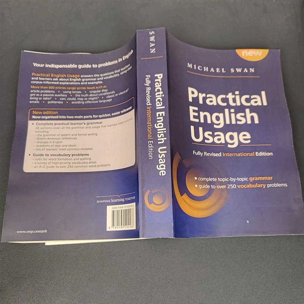 Michael Swan Practical English Usage Guide English Dictionary grammar Vocabulary Self Study Tool Book