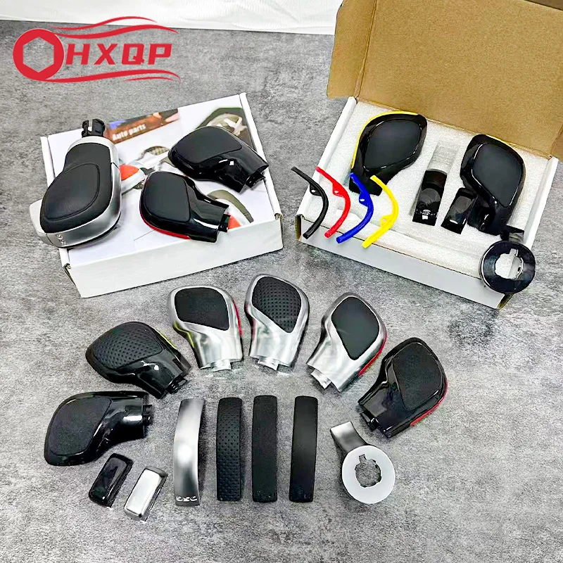 

GLIDSG shift lever side cover suitable for Volkswagen Golf 6, 7, R, GTI, Passat B8, CC, R20, Jetta Mk6, DSG shift lever head in