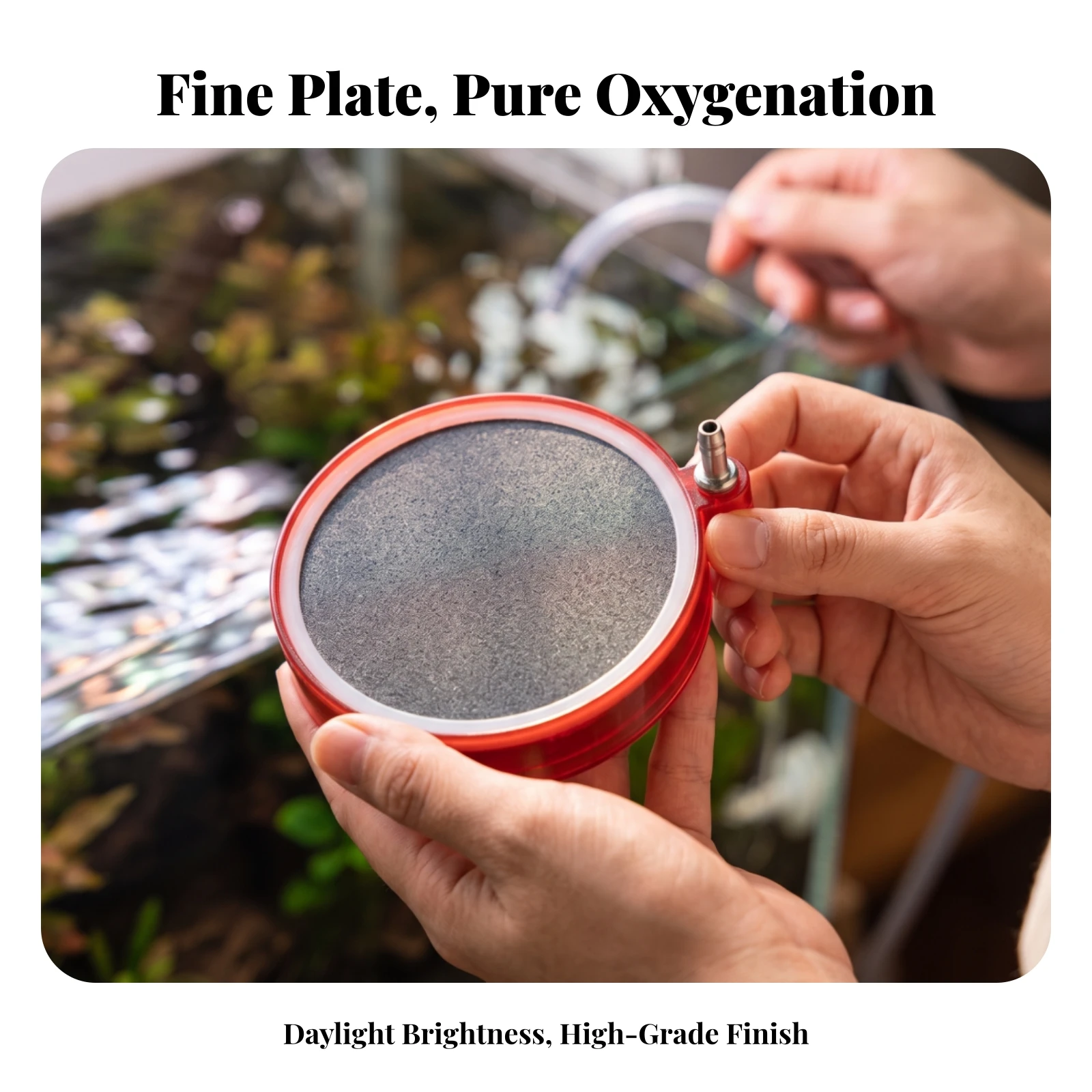 Nano Air Disc Compact Nano Air Stone Aquatic Tank Bubbler Quiet Porous