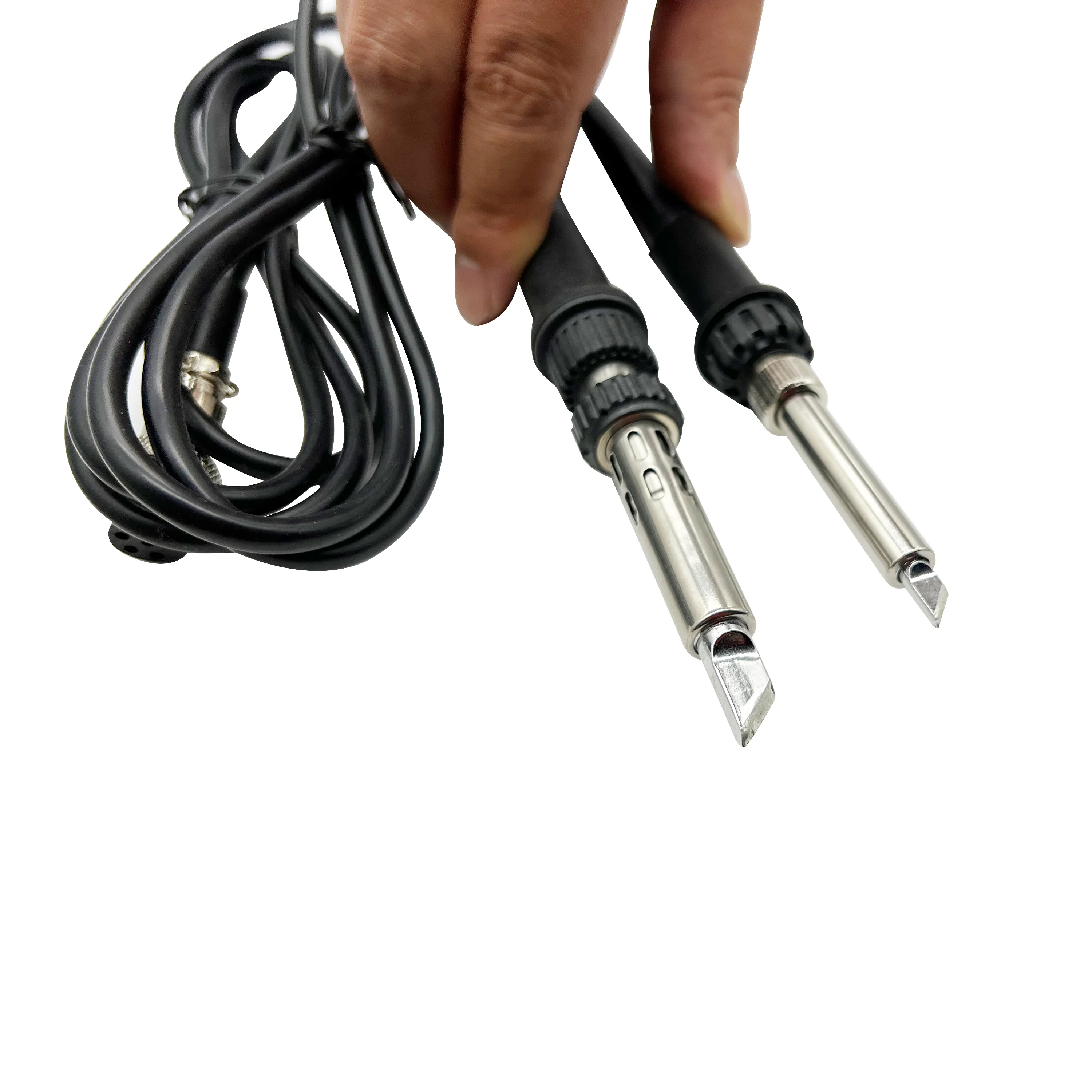 WY720 Solder Station Kit Electric Solder iron LED Digital Display Rework Station With Soldering Tips Welding tools English