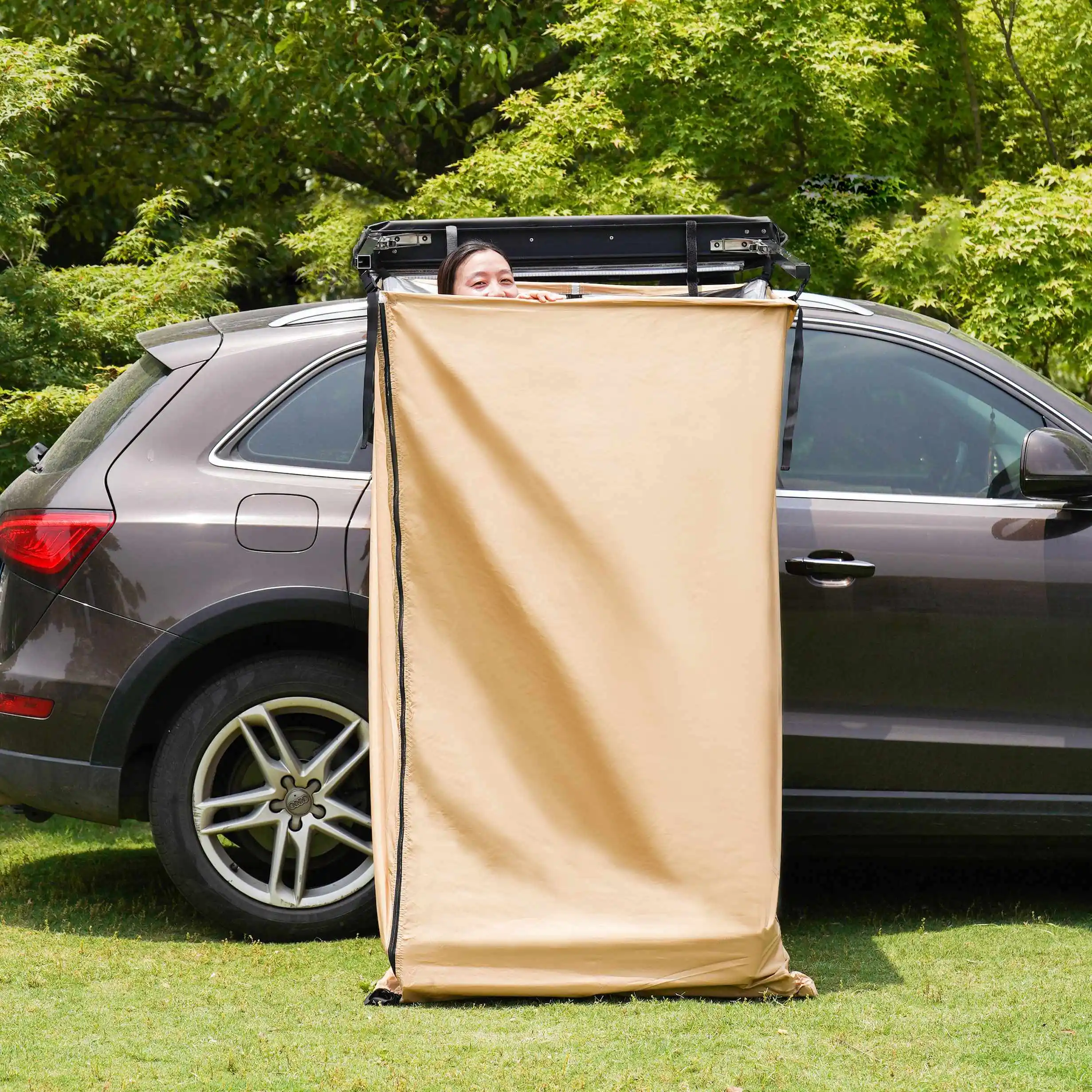 High Quality 4x4 Off-road Car Side Awning Shower Tent Portable Outdoor Bath Camping Changing RoomATV&UTV