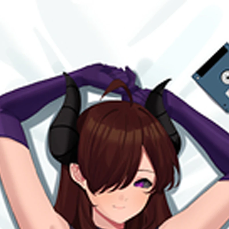 

Anime Dakimakura Pillow Case Zarithya Sexy and Busty Beautiful Girl Double-Sided Halloween