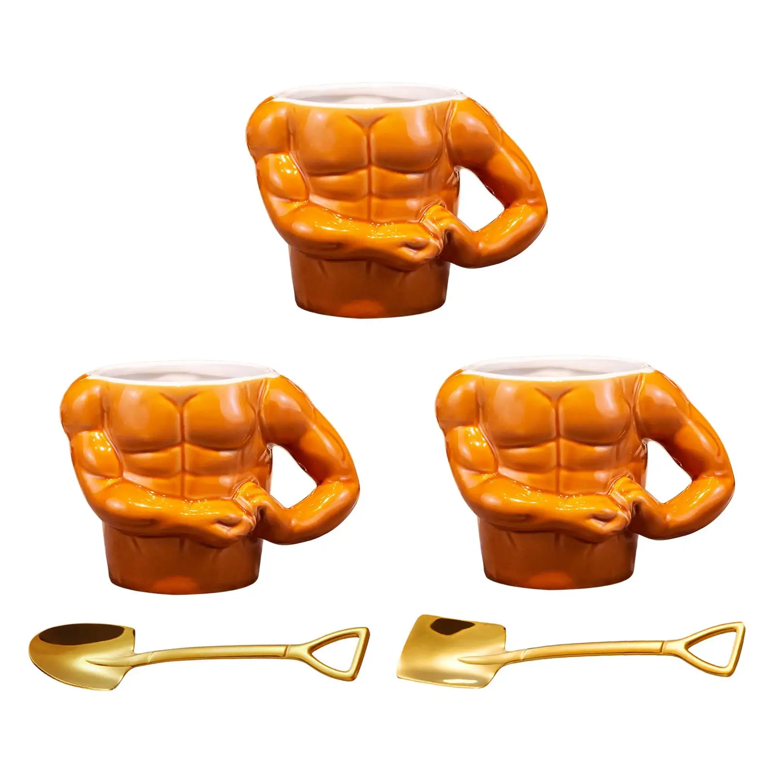 

Керамическая кофейная кружка с защемленным животом, чашка для воды, новинка, подарок, прочный белый, забавный для ресторана, офиса, дня рождения