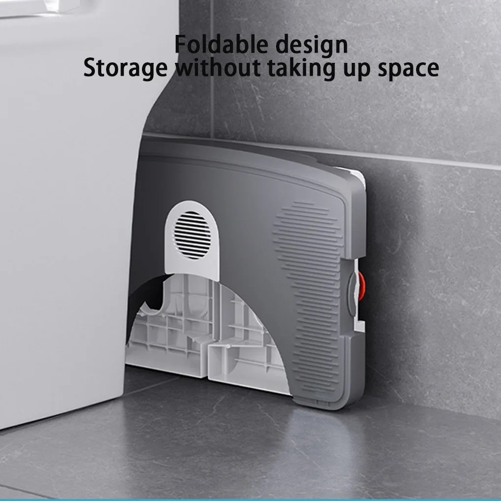 Foldable Toilet Squat Stool Portable Non-slip Toilet Footstool Squatting Potty Stool for Adults Children Bathroom Accessories image 4