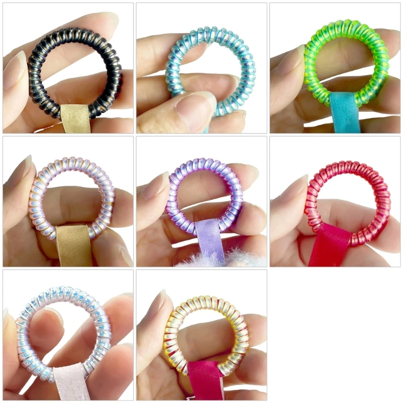Childproof Silicone Keychain Protectors 6-Unit Easy Installation Jewelry Guards