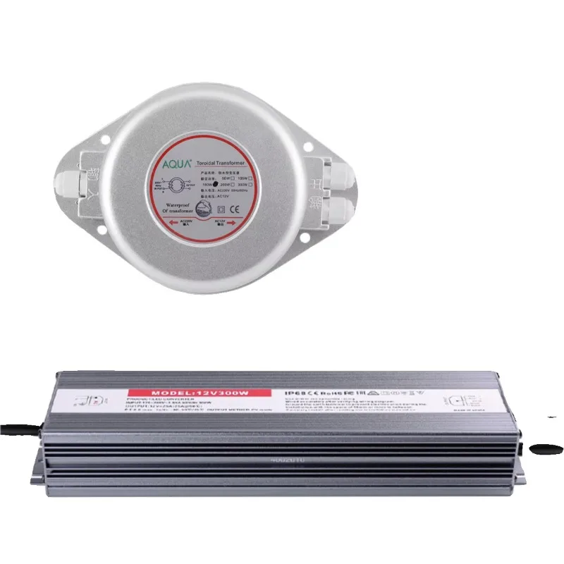Swimming pool waterproof transformer landscape pool underwater light fountain control electric box 12V24V underwater light power