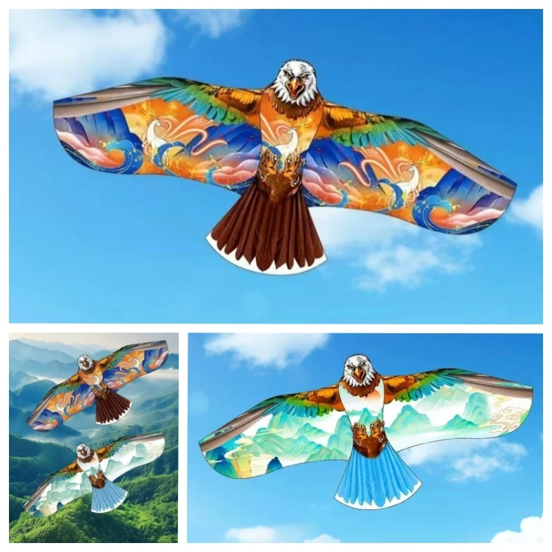 ElaurKite-Cerf-volant volant professionnel pour enfants, jeu en plein air, tissu nylon ripstop, perroquet volant géant, livraison gratuite