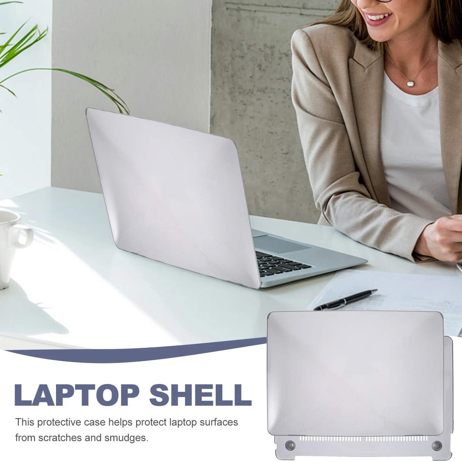 

1Set Tpu Laptop Shell High Impact Strength Protector Access All Ports A1932 A2337 Laptop Shell Notebook Protector