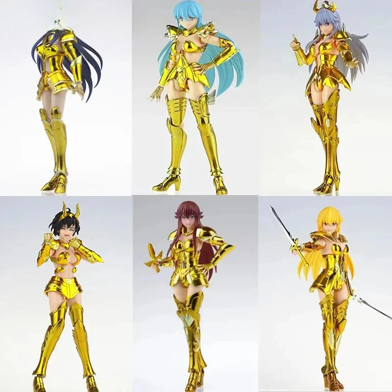 GT Saint Seiya Myth Cloth EX Capricorn Andrea Gemini Cheryl Scorpio Geraldine Pisces Venus Aries Dolores Holy Contract Figure