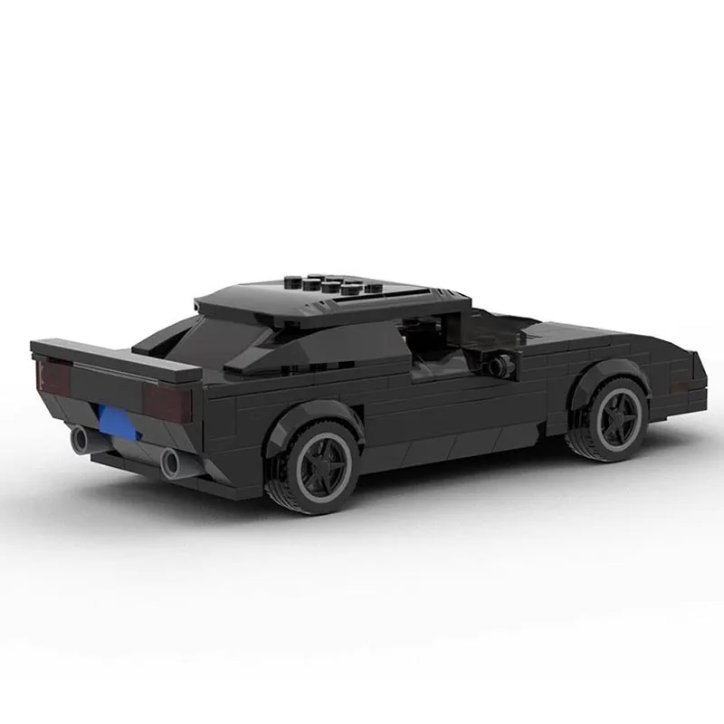 MOC MOC-21389 Knight Rider KITT Pontiac Firebird Sports Car Racer Building Blocks Brick Creative Garage Toys Boys Birthday Gifts