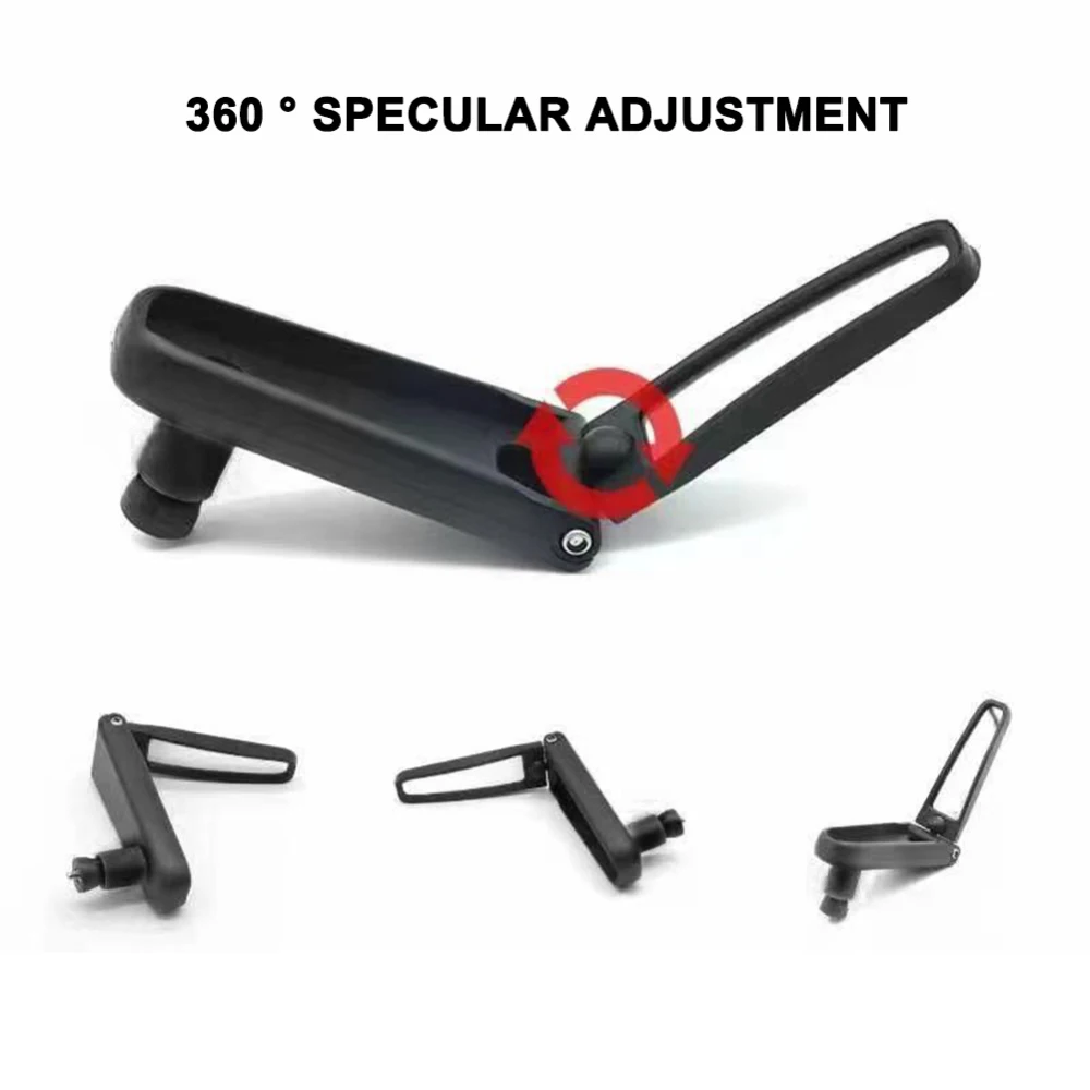 Rearview Mirror Easy To Install 360° Rotatable Versatile Innovative Weather-resistant Trendy Bike Rearview Mirror 360° Rotation