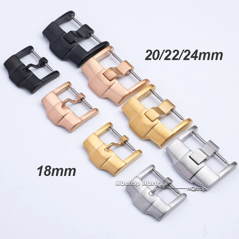 18mm Stainless Steel Folding Clasp for AP Modification GA2100 Butterfly Buckles Metal Pin Buckle for AP Royal Oak Band Accessory