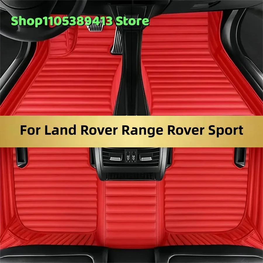 

Mats Carpets Leather Custom Car Floor Mats For Land Rover Range Rover Sport 2018 2019 2020 2021 2022 Car Mat Accessories