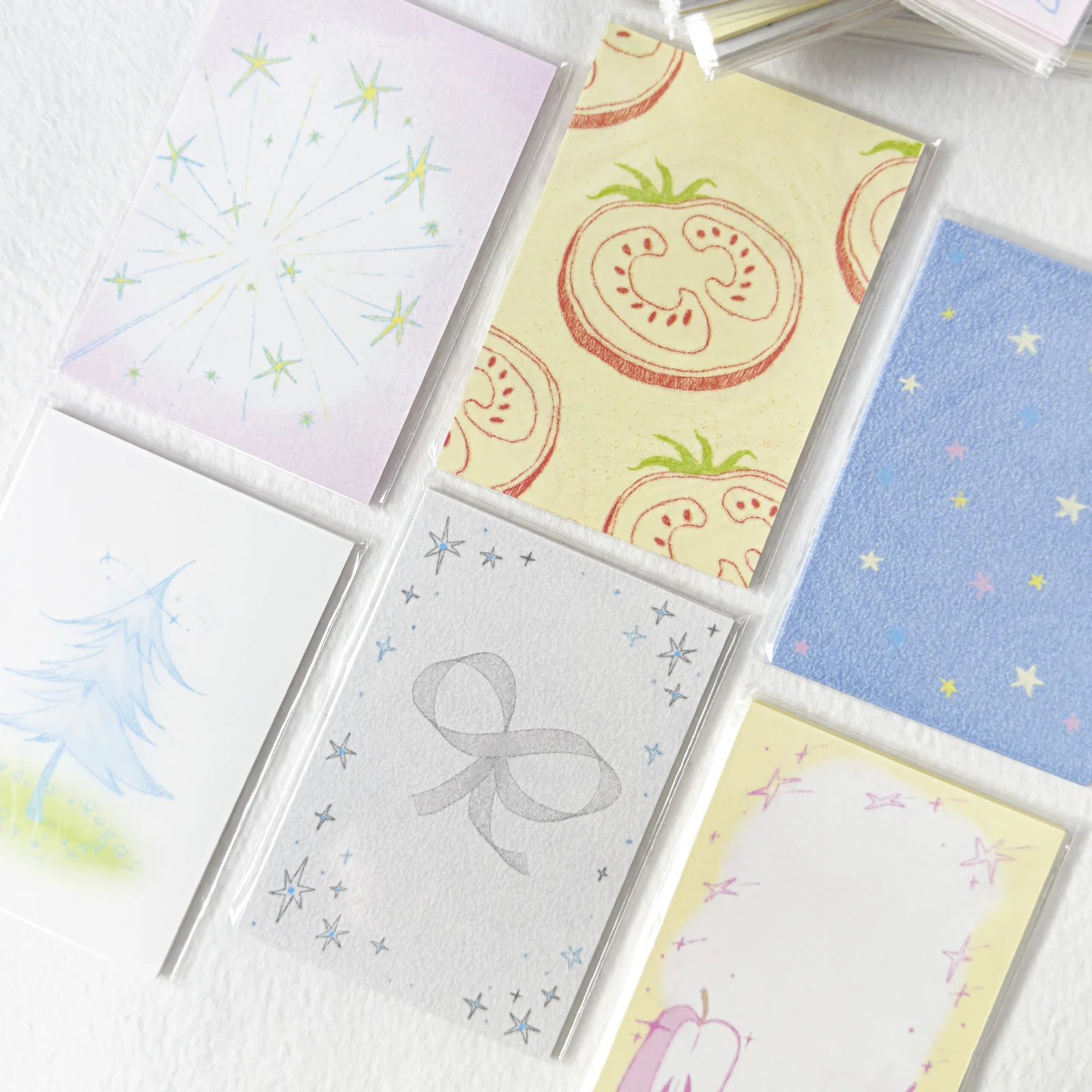 Charming Patterned Stationery Papers - Assorted Designs for Creative Writing & Decoration  Start of school season